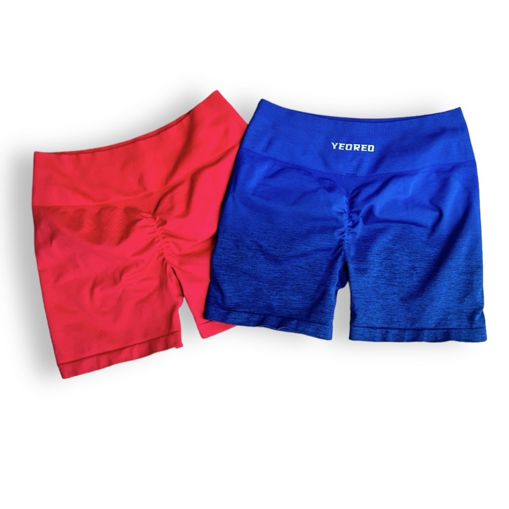 Amazon XL Gym Bike Shorts Bundle - Yeoreo Booty Scrunch